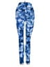 Lululemon Athletica Print Blue Active Pants Size 4 - photo 2
