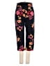 Cache Floral Black Casual Pants Size 3 - photo 1