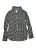 J.Crew Houndstooth Green Long Sleeve Button-Down Shirt Size 2 - photo 1