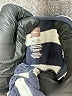 Tea 100% Cotton Blue Dress Size 12-18 mo - photo 3
