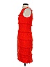 J.Crew 100% Cotton Tweed Red Cocktail Dress Size 2 - photo 5