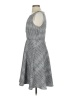 Elle Chevron-herringbone Gray Casual Dress Size S - photo 5