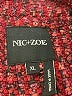 Nic + Zoe Burgundy Coat Size XL - photo 6