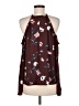 Cooper & Ella 100% Polyester Burgundy Tank Top Size M - photo 2