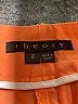Theory Solid Orange Shorts Size 2 - photo 3