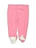 Carter's 100% Cotton Hearts Pink Casual Pants Size Newborn - photo 1