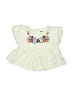 Old Navy Ivory Sleeveless Blouse Size 0-3 mo - photo 1