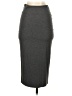 Babette Solid Gray Casual Skirt Size 1 - photo 2