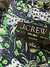 J.Crew Print Green Long Sleeve Blouse Size 00 - photo 7