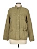 Hinge 100% Cotton Solid Green Tan Jacket Size M - photo 1