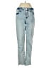 Wild Fable Hearts Blue Jeans Size 4 - photo 1