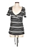 Cato Black Short Sleeve Top Size L - photo 1