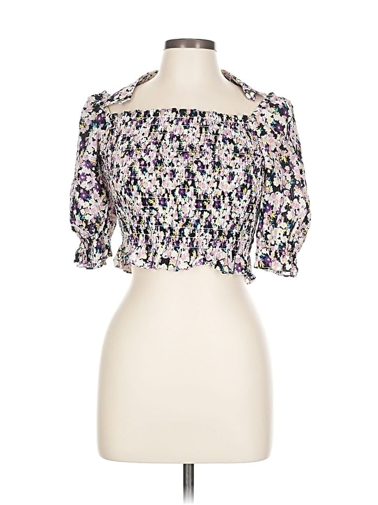 Pre-owned Vero Moda 3/4 Sleeve Blouse In Pink