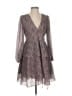 o.p.t Paisley Gray Cocktail Dress Size XS - photo 1