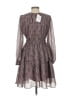 o.p.t Paisley Gray Cocktail Dress Size XS - photo 2
