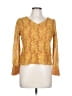 Hazel Gold Long Sleeve Blouse Size L - photo 1
