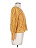 Hazel Gold Long Sleeve Blouse Size L - photo 4