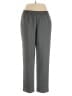 Alfred Dunner Chevron-herringbone Gray Casual Pants Size 14 - photo 1