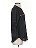 Calvin Klein 100% Polyester Black 3/4 Sleeve Blouse Size S (estimated) - photo 4