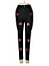 ULTRACOR Hearts Black Leggings Size 2 - photo 2