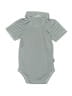 Garb 100% Polyester Stripes Green Short Sleeve Onesie Size 12-18 mo - photo 2