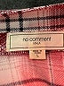 No Comment Plaid Burgundy Long Sleeve Blouse Size L - photo 7