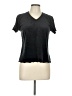 Rampage Gray Short Sleeve Top Size L - photo 1