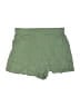 Shein Solid Green Shorts Size M - photo 2