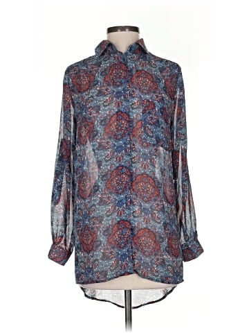 Band of Gypsies Long Sleeve Blouse (view 1)