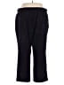 Avenue Solid Black Active Pants Size 22 - photo 2