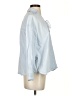 Zara Blue 3/4 Sleeve Button-Down Shirt Size S - photo 1