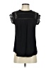 Daniel Rainn 100% Rayon Black Short Sleeve Blouse Size XS - photo 1