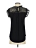 Daniel Rainn 100% Rayon Black Short Sleeve Blouse Size XS - photo 2