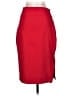 Express Solid Red Formal Skirt Size 4 - photo 2