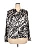 Simply Vera Vera Wang 100% Polyester Silver Long Sleeve Blouse Size XXL - photo 1
