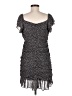 She + Sky 100% Polyester Polka Dots Black Cocktail Dress Size M - photo 2