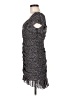 She + Sky 100% Polyester Polka Dots Black Cocktail Dress Size M - photo 5