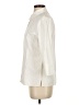 Talbots 100% Cotton Ivory 3/4 Sleeve Button-Down Shirt Size S - photo 5