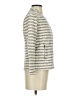 Caslon 100% Cotton Stripes Ivory Jacket Size XS - photo 4