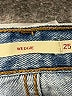 Levi's 100% Cotton Hearts Blue Jeans Size 25 waist - photo 6