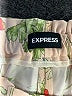 Express 100% Polyester Floral Ivory Casual Pants Size XS - photo 7
