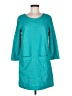 J.Crew Solid Teal Casual Dress Size 6 - photo 1