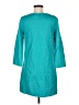 J.Crew Solid Teal Casual Dress Size 6 - photo 2