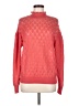 Knitted & Knotted Red Turtleneck Sweater Size M - photo 1