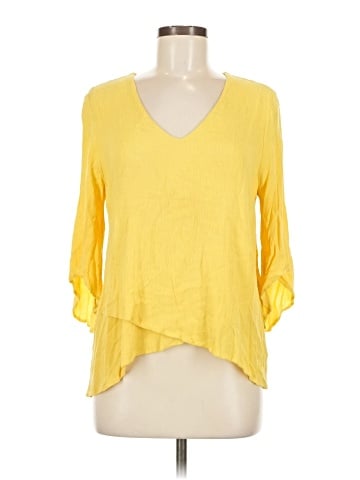 Karen Kane 3/4 Sleeve Blouse (view 1)