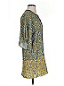 Zara Basic Paisley Green Casual Dress Size S - photo 4