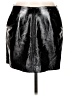 Leith Black Faux Leather Skirt Size M - photo 1