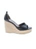 Tabitha Simmons Blue Black Wedges Size EU 41 - photo 1