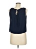 M.S.S.P. 100% Polyester Blue Sleeveless Blouse Size M (estimated) - photo 2