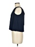M.S.S.P. 100% Polyester Blue Sleeveless Blouse Size M (estimated) - photo 5